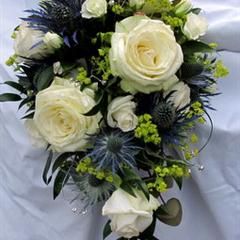 Rose and Thistle Bouquet