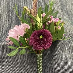 Fresh Flower Button Hole