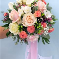 Pastel Hand Tied