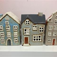 Coastal Themed Houses - Set of 3