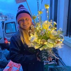 Silver &#39;Snow Stopper&#39; Arrangement