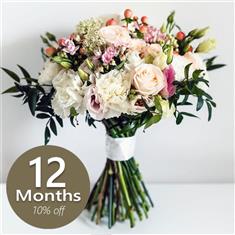The Real Florist 1 Year Flower Subscription