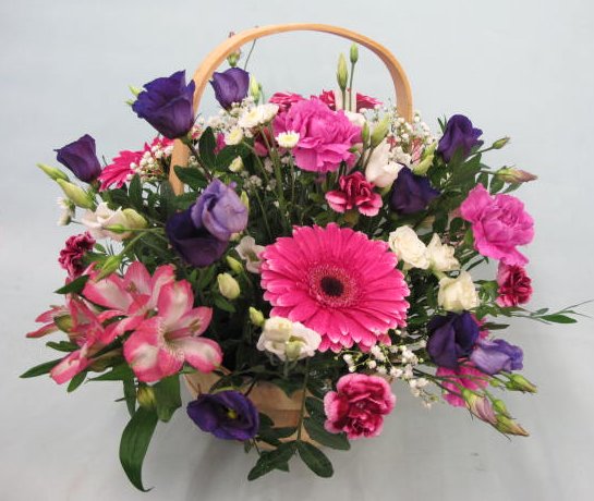 BASKET OF HAPPINESS The Flower Shop Florist Nairn